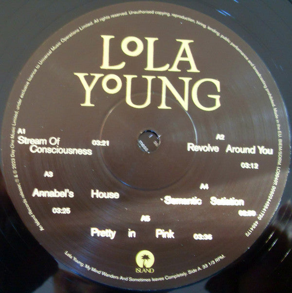 Lola Young - My Mind Wanders And Sometimes Leaves Completely  (LP) - Discords.nl