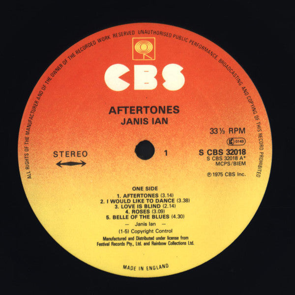 Janis Ian - Aftertones (LP Tweedehands) - Discords.nl