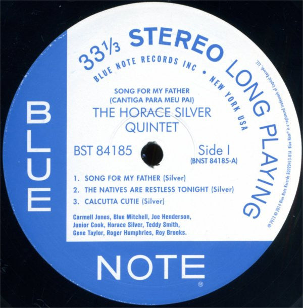 Horace Silver Quintet, The - Song For My Father = Cantiga Para Meu Pai (LP) - Discords.nl