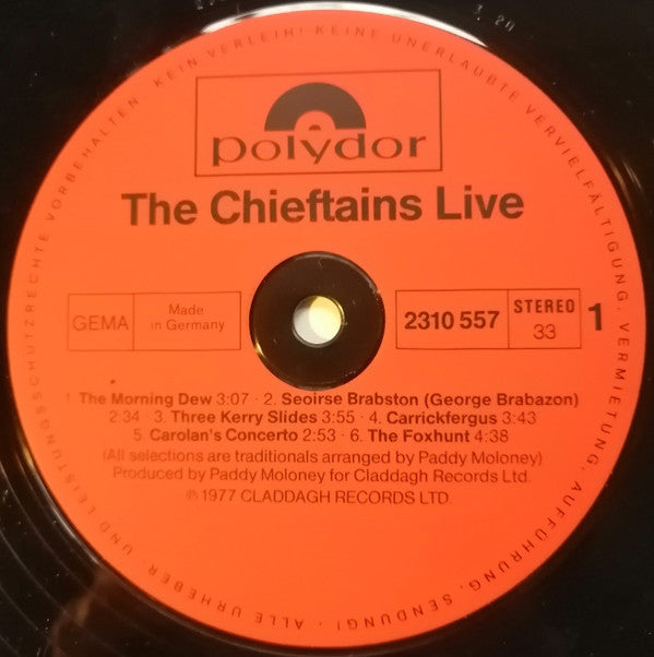 Chieftains, The - The Chieftains 2 (LP Tweedehands) - Discords.nl