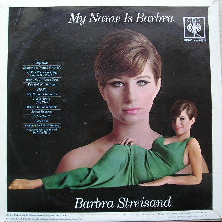 Barbra Streisand - My Name Is Barbra (LP Tweedehands) - Discords.nl