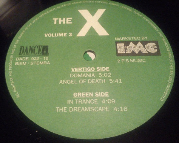 X (2), The - The X - Volume 3 (12" Tweedehands) - Discords.nl