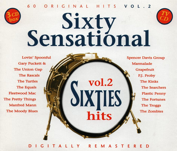 Various - Sixty Sensational Sixties Hits - Vol.2 (CD) - Discords.nl