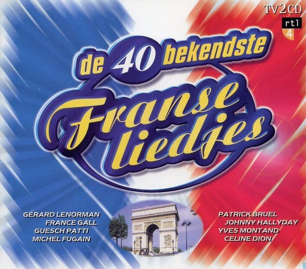 Various - De 40 Bekendste Franse Liedjes (CD Tweedehands) - Discords.nl