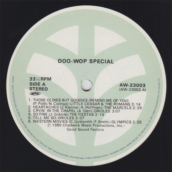 Various - Doo-Wop Special (LP Tweedehands) - Discords.nl