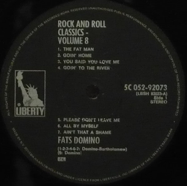 Fats Domino - Rock And Roll Classics Vol. 8 (LP Tweedehands) - Discords.nl