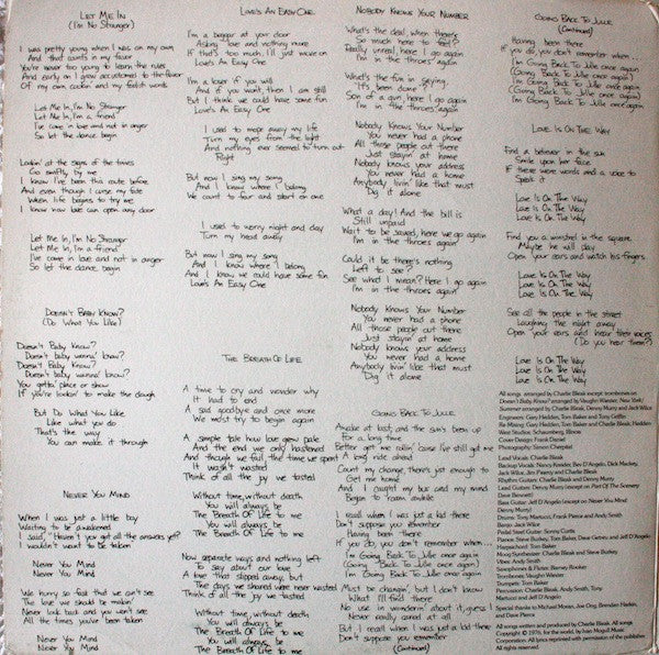 Charlie Bleak - Let Me In (LP Tweedehands) - Discords.nl