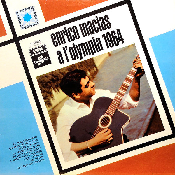 Enrico Macias - Enrico Macias A L'Olympia 1964 (LP Tweedehands) - Discords.nl
