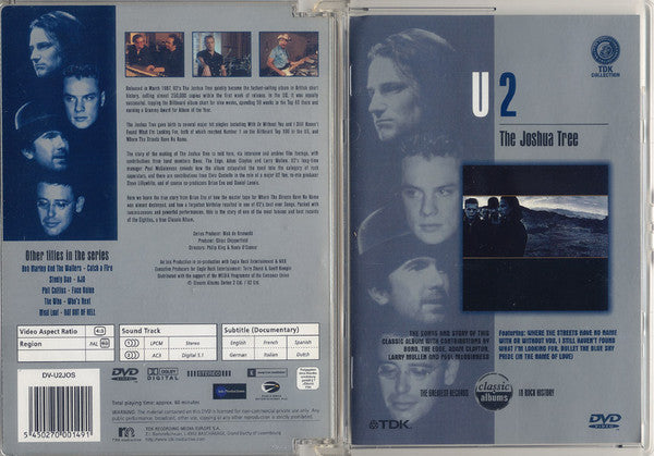 U2 - The Joshua Tree (DVD's Tweedehands) - Discords.nl