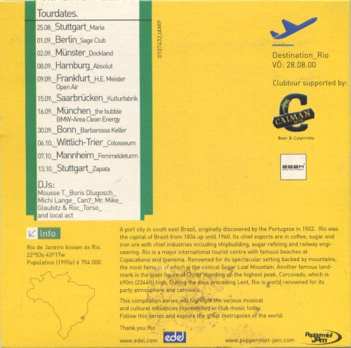 Can 7 - Destination Rio (CD Tweedehands) - Discords.nl