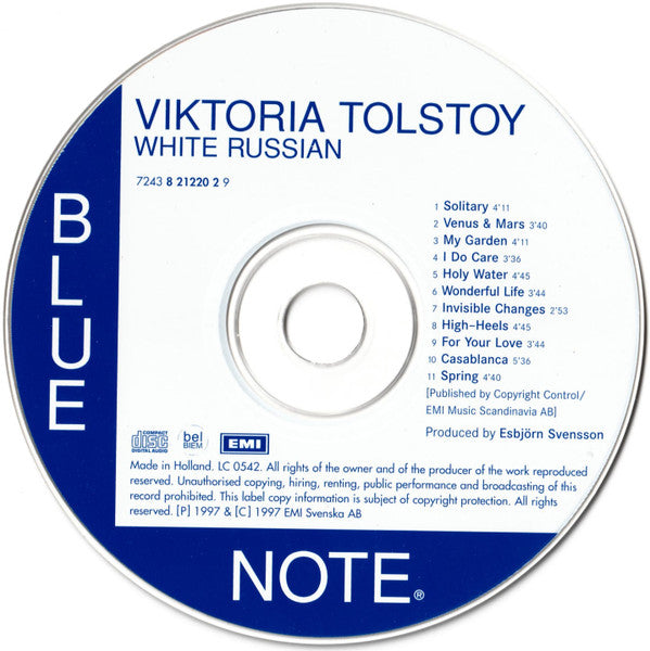 Viktoria Tolstoy - White Russian (CD Tweedehands) - Discords.nl