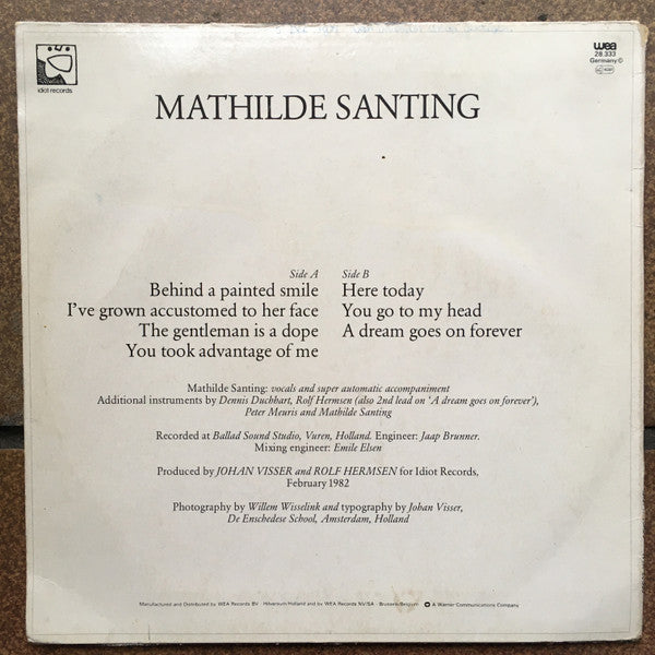 Mathilde Santing - Mathilde Santing (LP Tweedehands) - Discords.nl