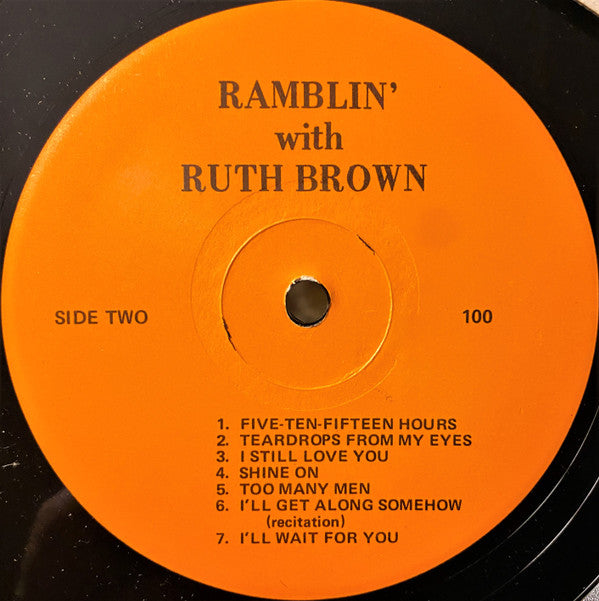 Ruth Brown - Ramblin' With Ruth Brown (LP Tweedehands) - Discords.nl