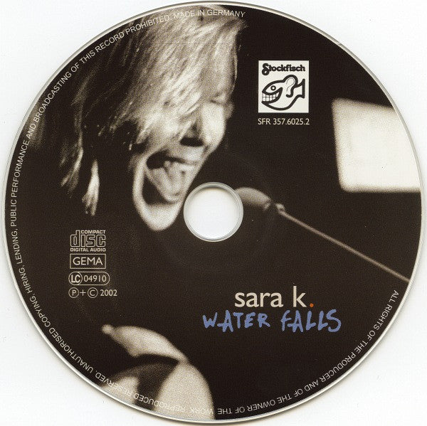 Sara K. - Water Falls (CD Tweedehands) - Discords.nl