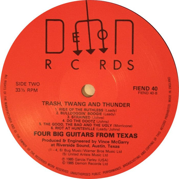 Big Guitars From Texas - Trash Twang And Thunder (LP Tweedehands) - Discords.nl