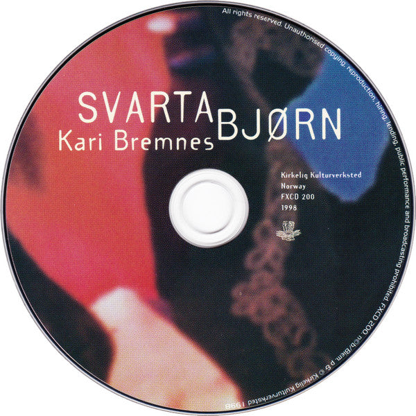 Kari Bremnes - Svarta Bjørn (CD Tweedehands) - Discords.nl