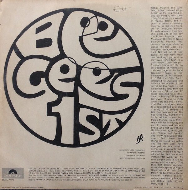Bee Gees - Bee Gees' 1st (LP Tweedehands) - Discords.nl