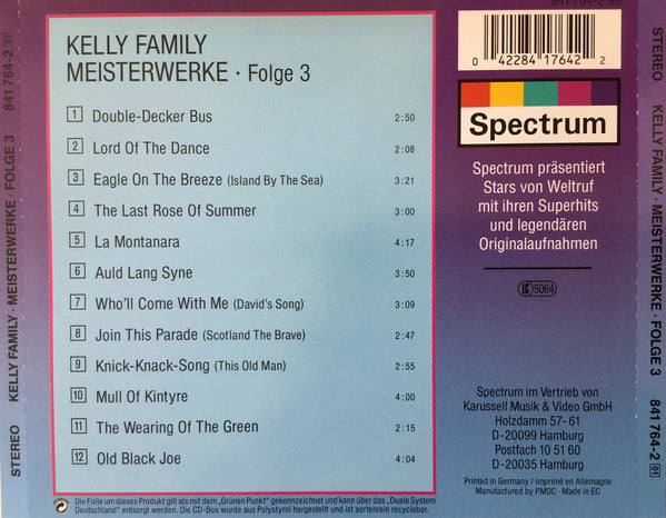 Kelly Family, The - Meister-Werke - Folge 3 (CD) - Discords.nl