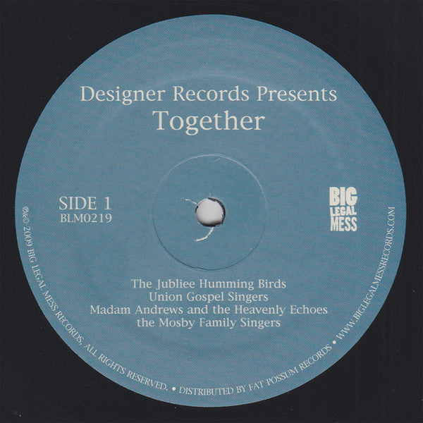 Various - Designer Records Presents: Together (LP Tweedehands) - Discords.nl