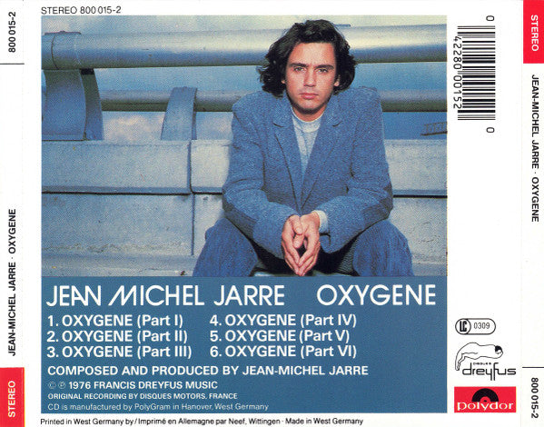 Jean-Michel Jarre - Oxygene (CD Tweedehands) - Discords.nl