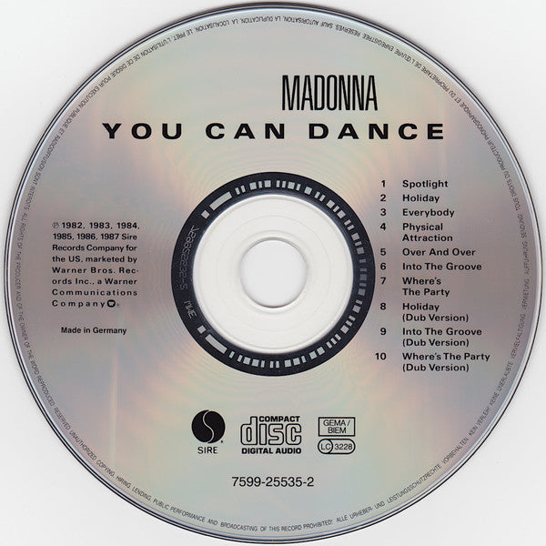 Madonna - You Can Dance (CD Tweedehands) - Discords.nl