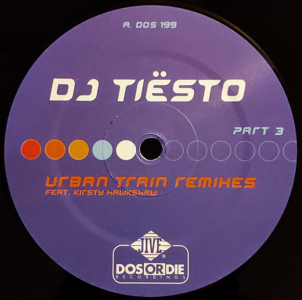 DJ Tiësto Feat. Kirsty Hawkshaw - Urban Train Remixes - Part 3 (12" Tweedehands) - Discords.nl