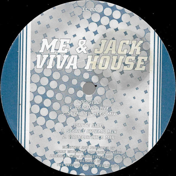 Me And Jack - Viva House (12" Tweedehands) - Discords.nl