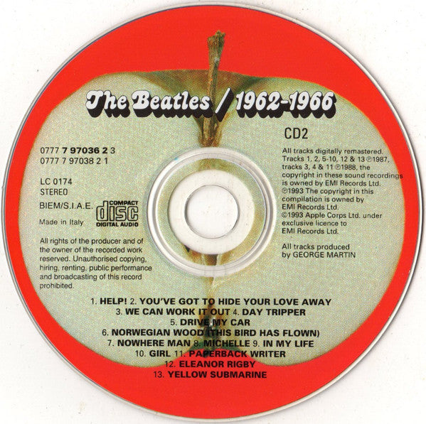 Beatles, The - 1962-1966 (CD) - Discords.nl