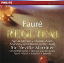 Gabriel Fauré, Sylvia McNair, Thomas Allen, Academy Of St. Martin-in-the-Fields, The, Sir Neville Marriner, Maurice Ravel, Charles Koechlin, Florent Schmitt - Requiem - Orchestral Works (CD Tweedehands) - Discords.nl