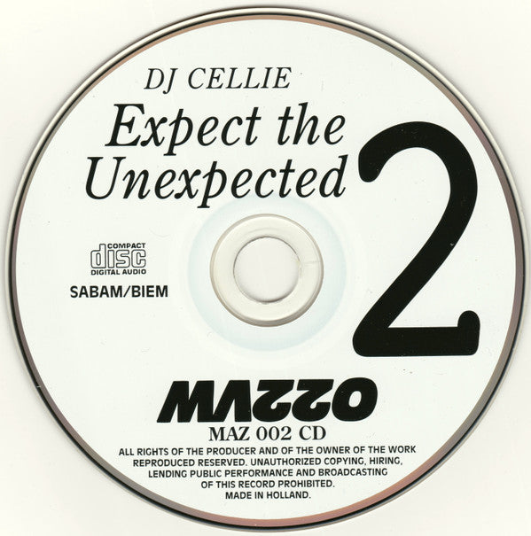 DJ Cellie - Expect The Unexpected 2 (CD Tweedehands) - Discords.nl