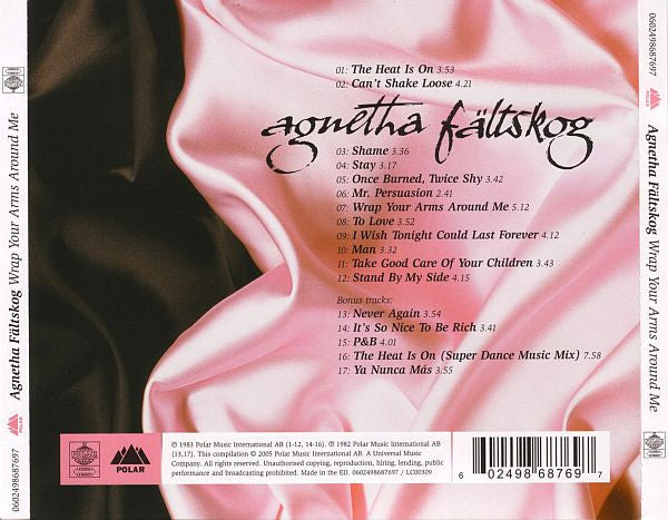 Agnetha Fältskog - Wrap Your Arms Around Me (CD) - Discords.nl