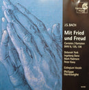 Johann Sebastian Bach - Deborah York, Ingeborg Danz, Mark Padmore, Peter Kooij, Collegium Vocale, Philippe Herreweghe - "Mit Fried Und Freud"  Cantates BWV 8, 125, 138 (CD Tweedehands) - Discords.nl