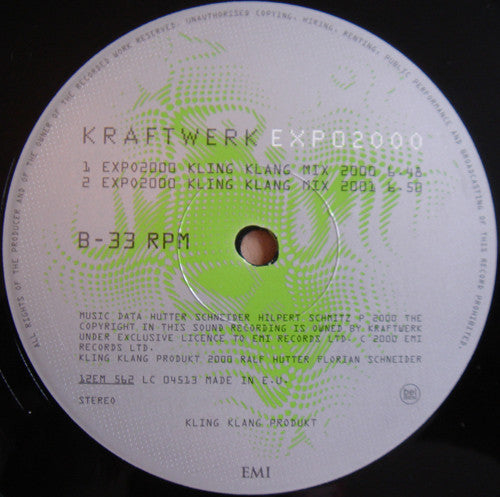 Kraftwerk - Expo2000 (12" Tweedehands) - Discords.nl