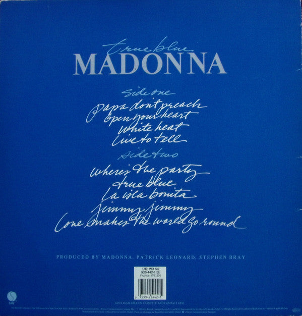 Madonna - True Blue (LP Tweedehands) - Discords.nl