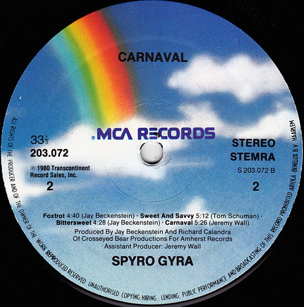 Spyro Gyra - Carnaval (LP Tweedehands) - Discords.nl