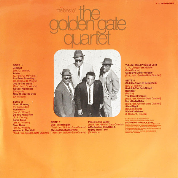 Golden Gate Quartet, The - The Best Of The Golden Gate Quartet (LP Tweedehands) - Discords.nl