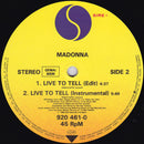 Madonna - Live To Tell (12" Tweedehands) - Discords.nl