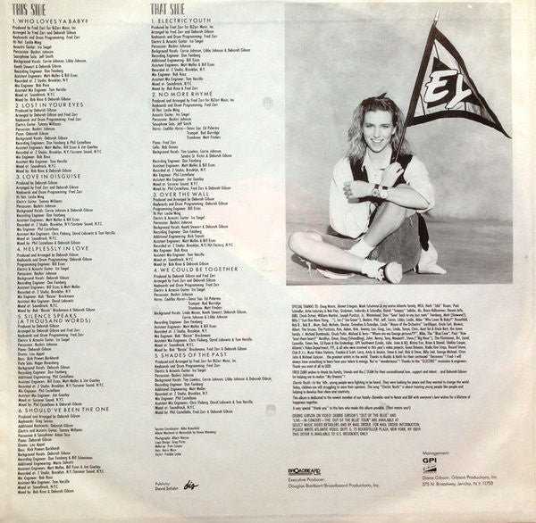 Debbie Gibson - Electric Youth (LP Tweedehands) - Discords.nl