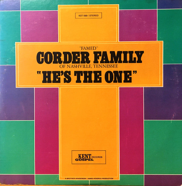 Corder Family, The - He's The One (LP Tweedehands) - Discords.nl
