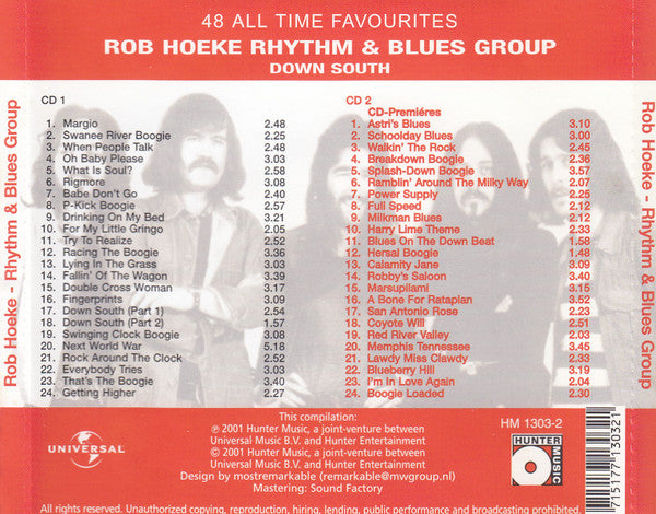 Rob Hoeke Rhythm & Blues Group, The - Down South (CD Tweedehands) - Discords.nl