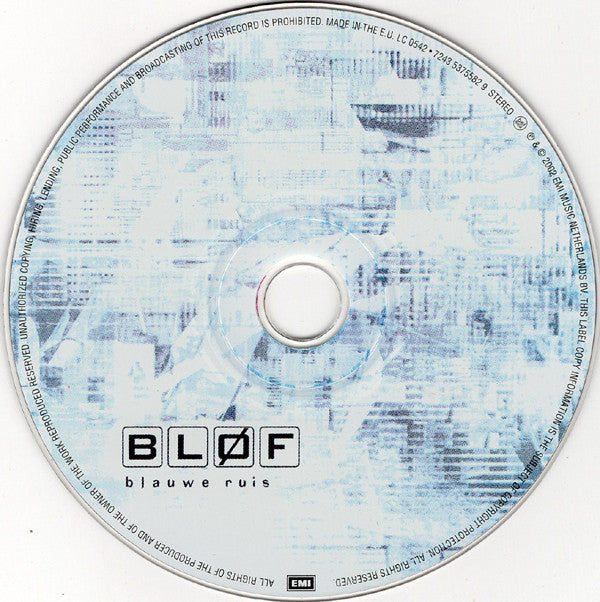 Bløf - Blauwe Ruis (CD) - Discords.nl