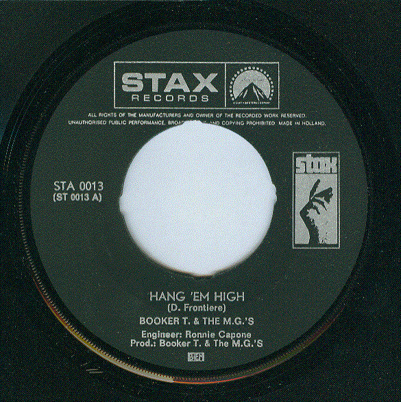 Booker T & The MG's - Hang 'Em High (7-inch Single Tweedehands) - Discords.nl