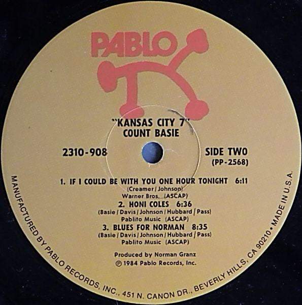 Count Basie - Kansas City 7 (LP Tweedehands) - Discords.nl