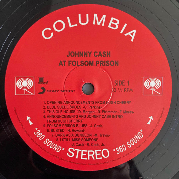 Johnny Cash - At Folsom Prison (LP) - Discords.nl