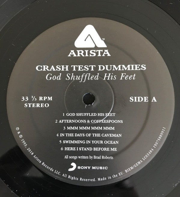 Crash Test Dummies - God Shuffled His Feet (LP) - Discords.nl