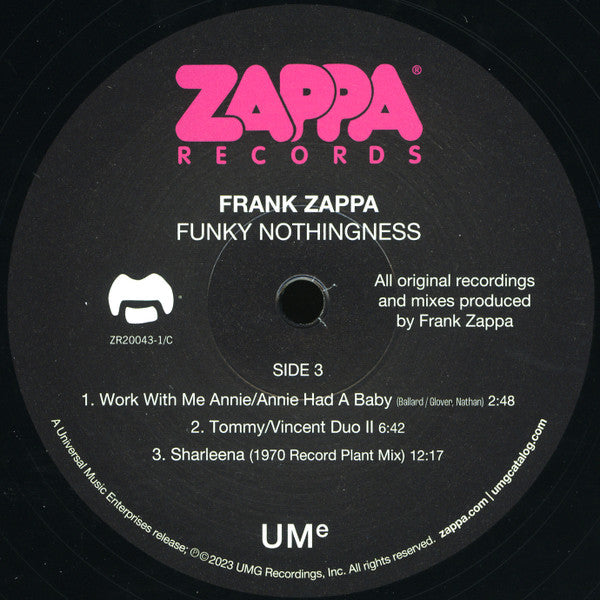 Frank Zappa - Funky Nothingness (LP) - Discords.nl