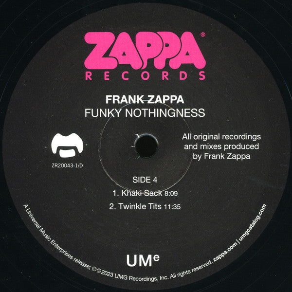 Frank Zappa - Funky Nothingness (LP) - Discords.nl