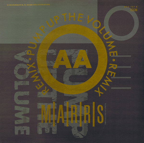 M|A|R|R|S - Pump Up The Volume (Remix) (12" Tweedehands) - Discords.nl