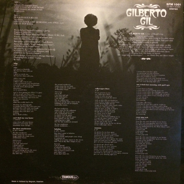 Gilberto Gil - Gilberto Gil (LP Tweedehands) - Discords.nl