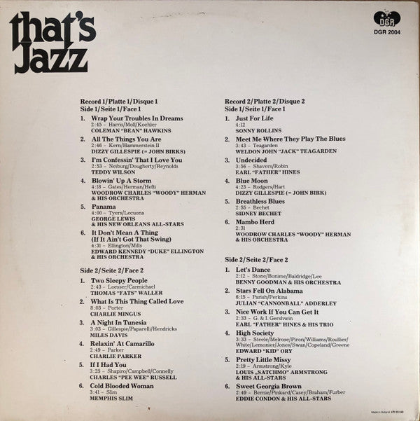 Various - That's Jazz 2 (LP Tweedehands) - Discords.nl